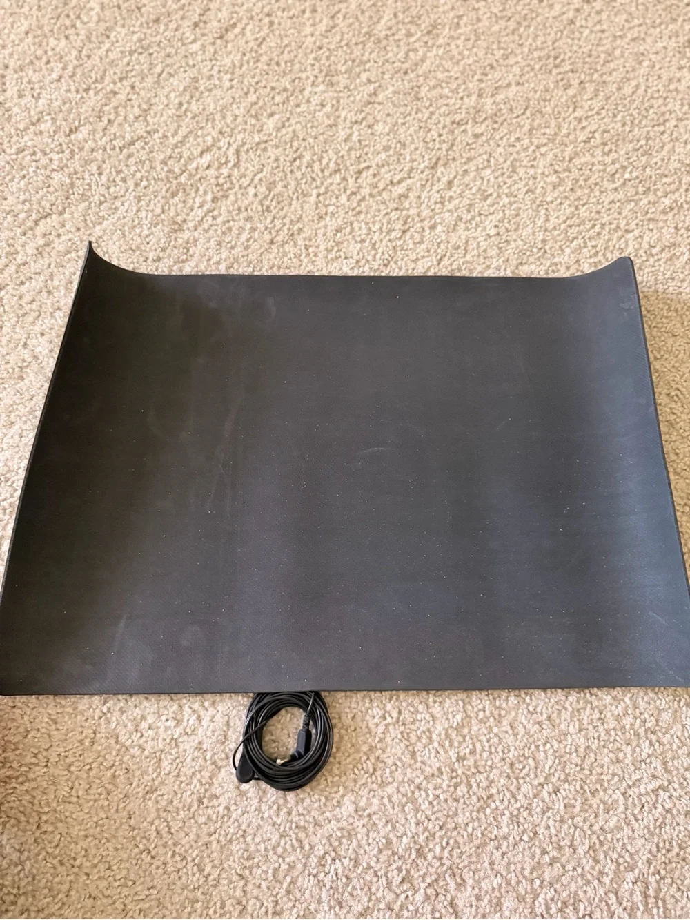 Hooga Black Laptop Charging Mat with USB Cable